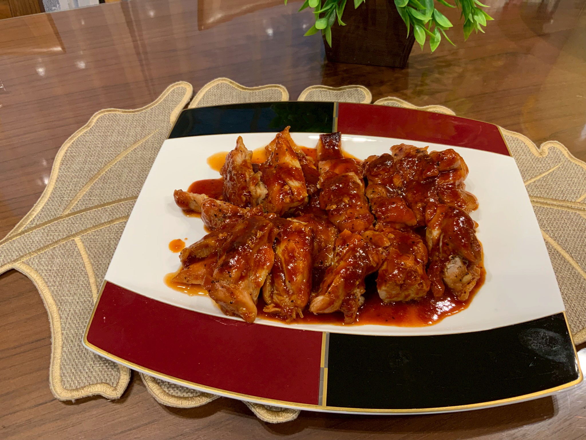 天太鶏のケチャップグリル焼き