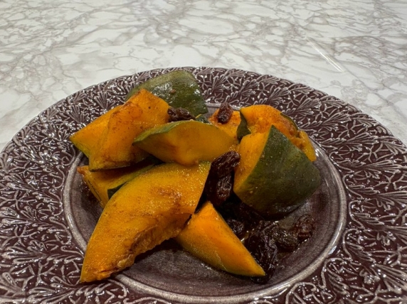 かぼちゃのレーズンシナモン