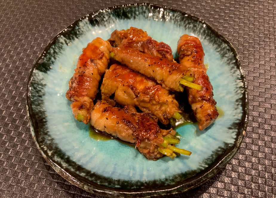 アスパラの豚肉巻き